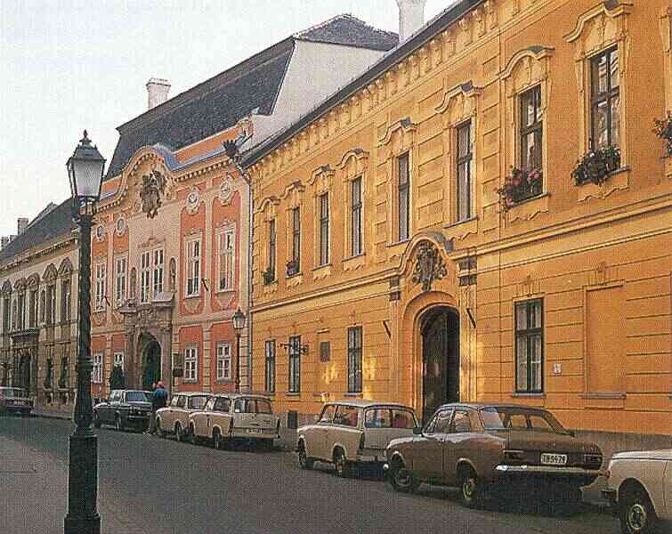 Buda, barokk palot�k 