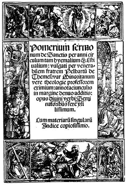Temesv�ri Pelb�rt: Pomerium fermo 