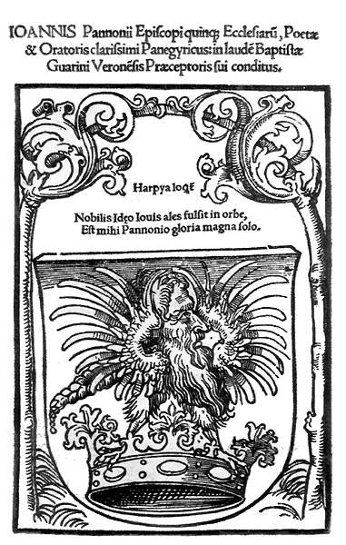 Janus Pannonius: Ponegrycus in laudem 