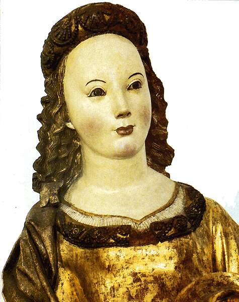 Szent Katalin szobra 