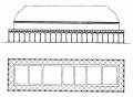 Ny�k, a villa nagyterem�p�lete 