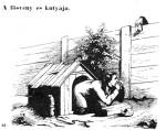 44. A f�sv�ny �s kuty�ja. Anekdota-illusztr�ci� (Uo. 6. sz. 46. l.)