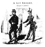 41. A k�t husz�r. (Magyar �s porosz.) Anekdota-illusztr�ci� (Uo. 124. l.)