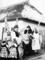 86. Betlehemesek Mez�k�vesden (Borsod megye). G�nyey (�bner) S�ndor felv�tele, 1929 (N�prajzi M�zeum, Budapest)