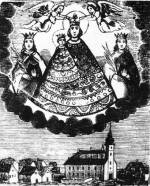 66. Sz�z M�ria-kegyk�p �s -b�cs�hely. Ponyvac�mlap (Erd�lyi Zsuzsanna gy�jtem�nye)