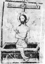 116. Szenved� Krisztus („Vir dolorum”). Sikl�s, v�rk�polna, 15. sz�zad els� harmada (Radocsay D�nes: 