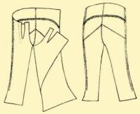 Fig. 165. The cut of the Sz�kely hoses called 