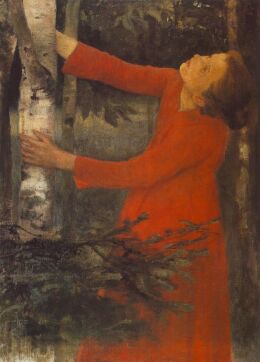 Ferenczy K�roly: Mad�rdal - 1893(Nagy�that� k�p)