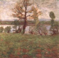 Tavaszi hangulat (Tisza partja) - 1916 (Nagy�that� k�p)
