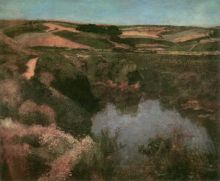 F�nyes Adolf: Vas�rnap csendje a f�ldeken - 1902 (Nagy�that� k�p)