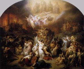 Wilhelm von Kaulbach: Titus lerombolja Jeruzs�lemet