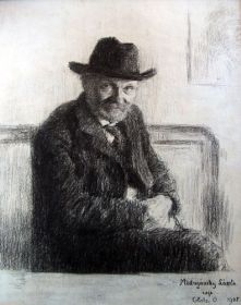 Glatz Oszk�r: Medny�nszky L�szl� arck�pe (1905)